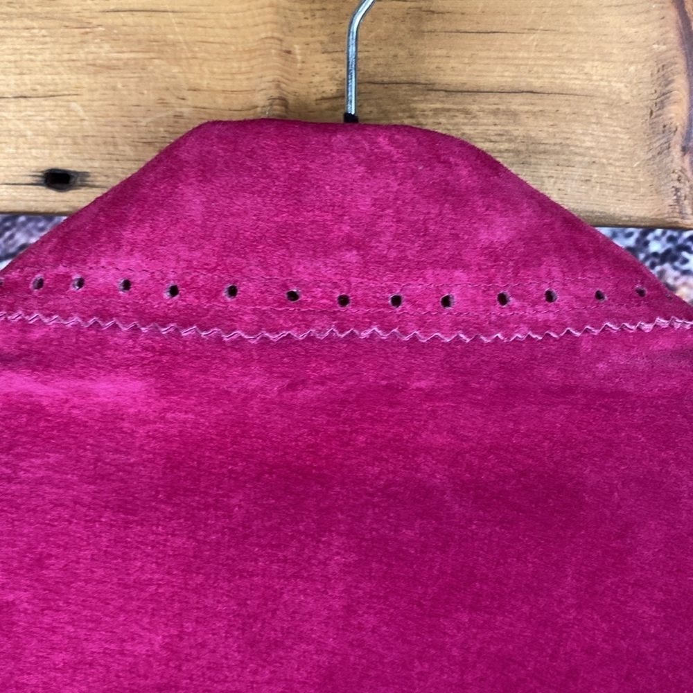 April Cornell Raspberry Pink Two-Button Blazer - Picture 13 of 14